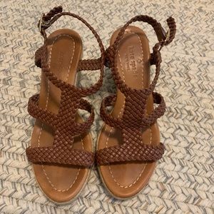 Preowned Kate Spade wedge heels size 5.5